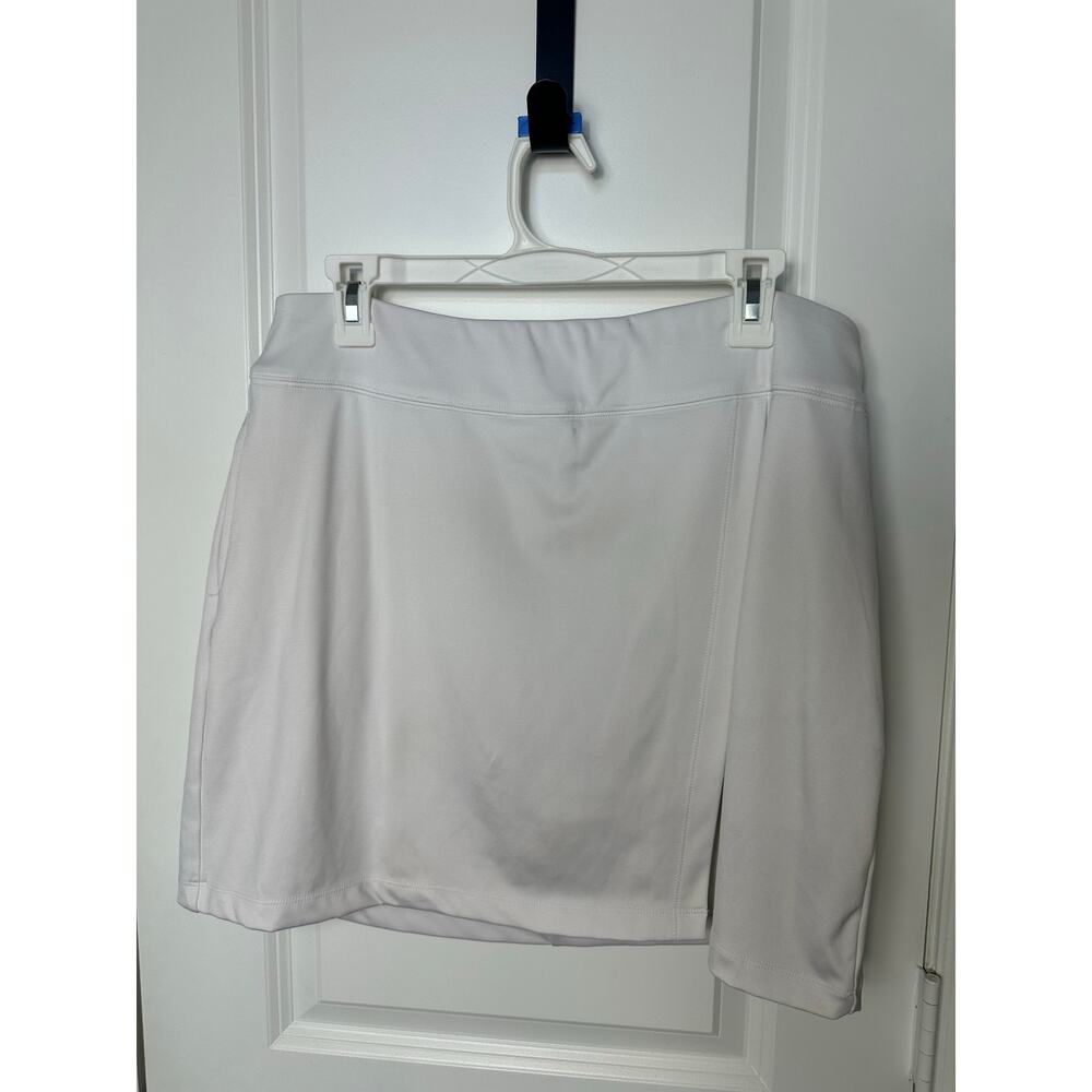 Lady Hogan Large White‎ Golf Skirt